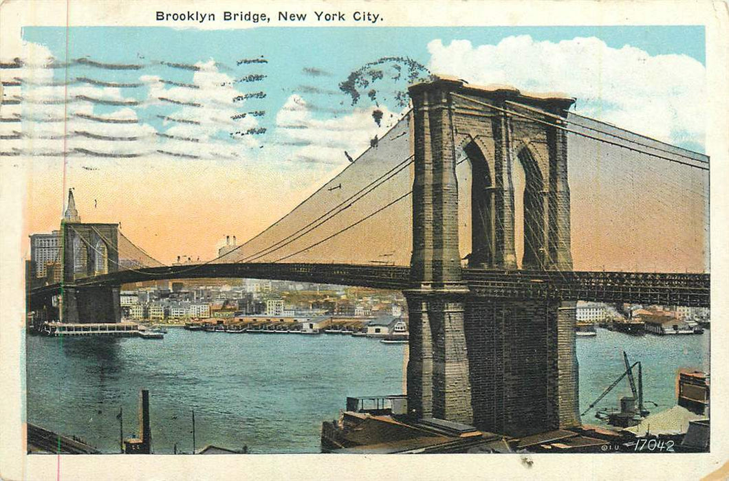 New York City Brooklyn Bridge