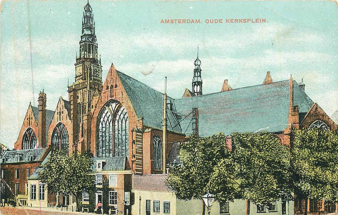 Amsterdam Oude Kerksplein