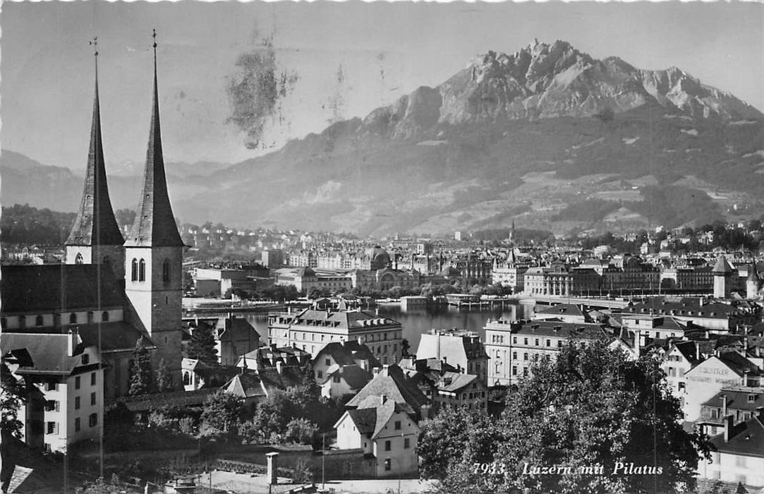Luzern mit Pilatus
