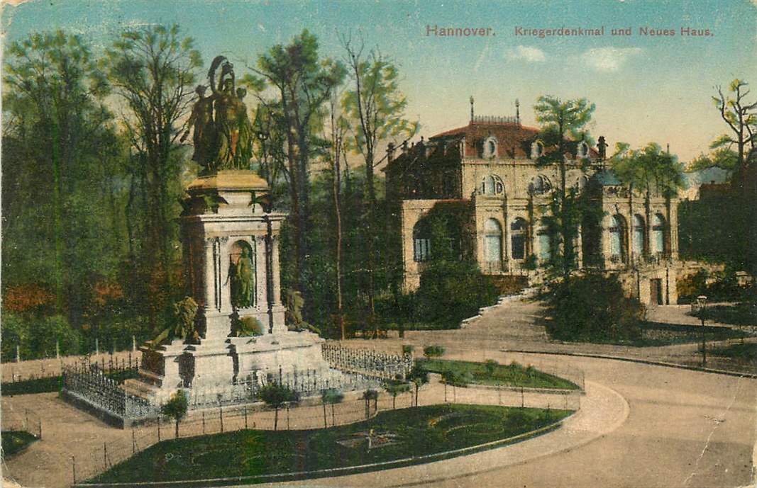 Hannover Kriegerdenkmal und Neues Haus