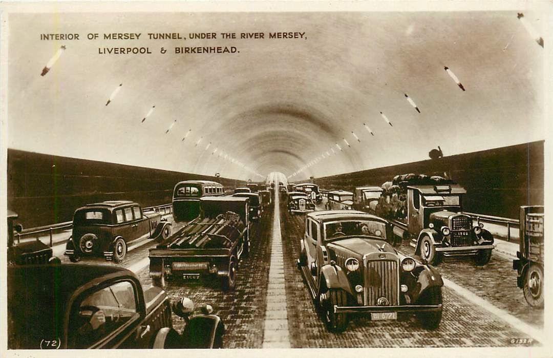 Liverpool Interior of Mersey Tunnel