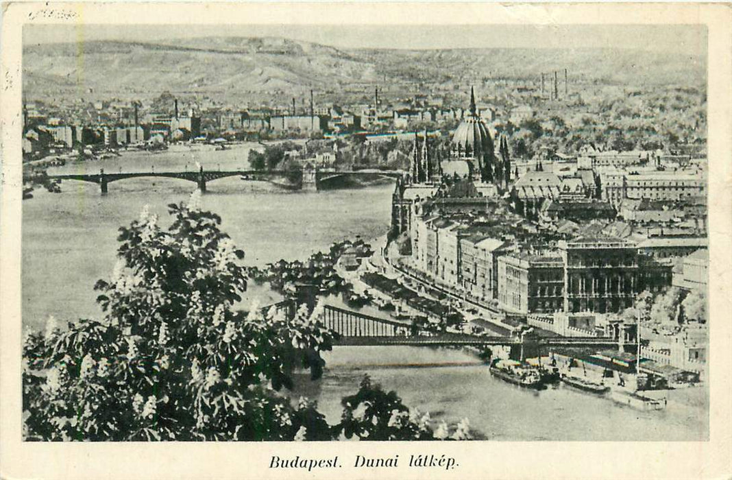 Budapest Dunai latkep