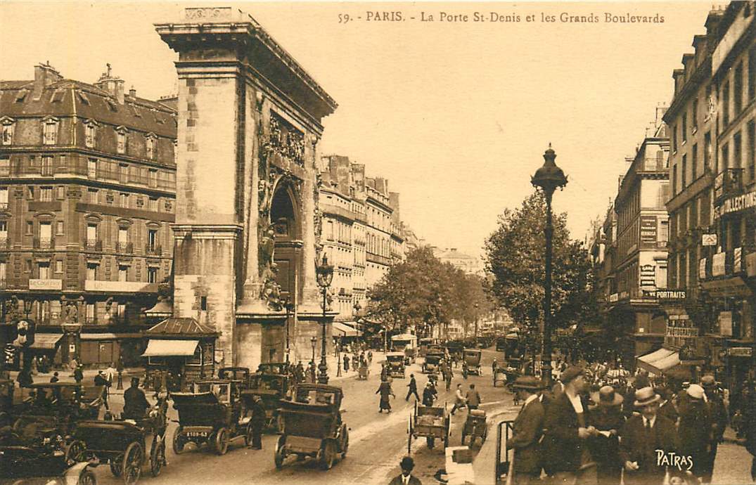 Paris La Porte St. Denis et les Grands Boulevards