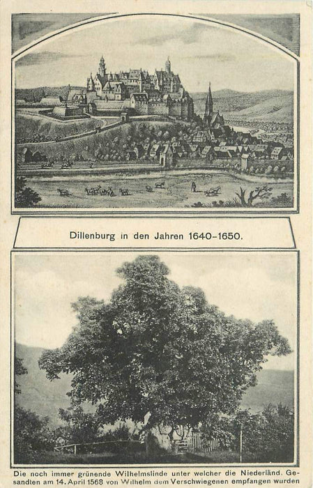 Dillenburg in den Jahren 1640-1650