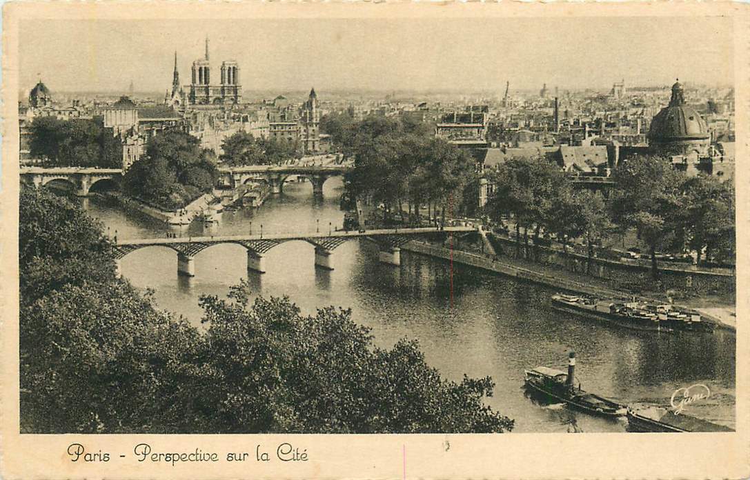 Paris Perspective sur la Cite