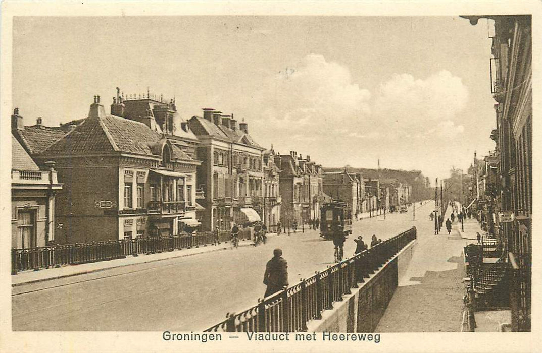 Groningen Viaduct met Heereweg