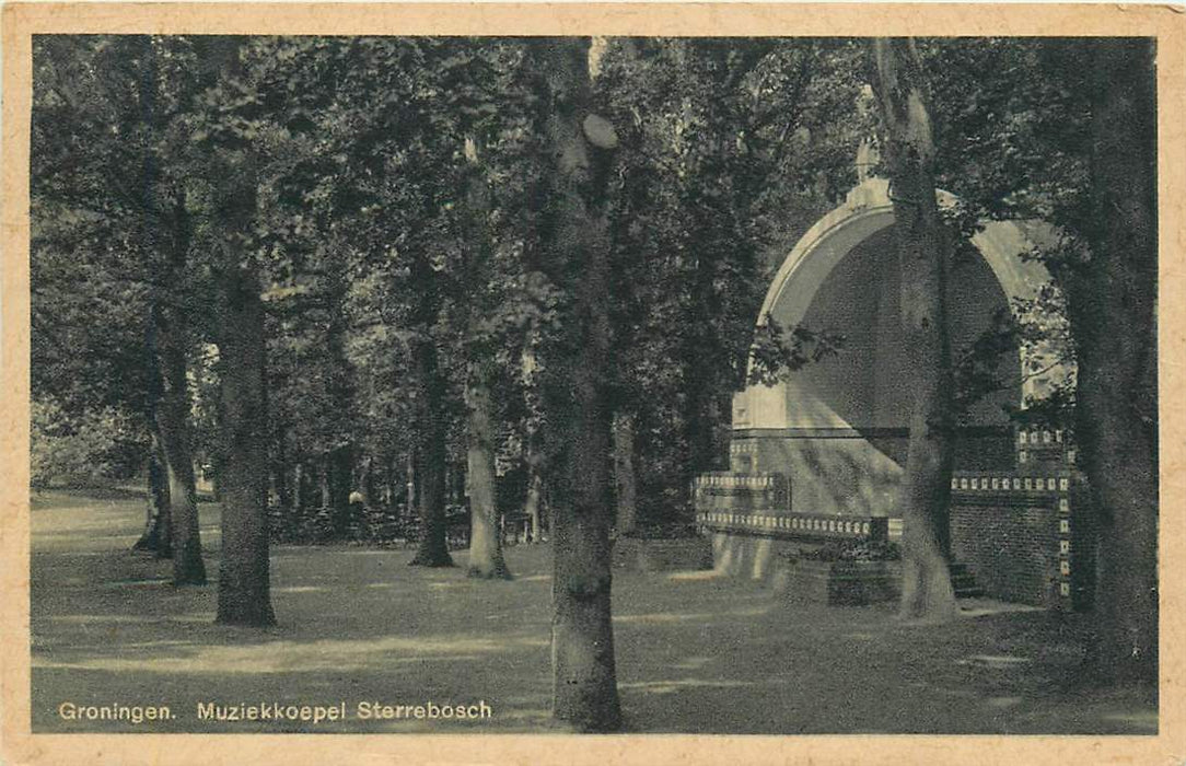 Groningen Muziekkoepel Sterrebosch