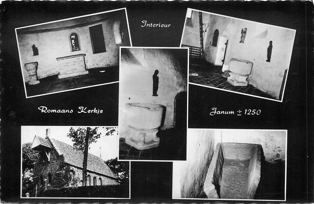 Interieur Romaans Kerkje