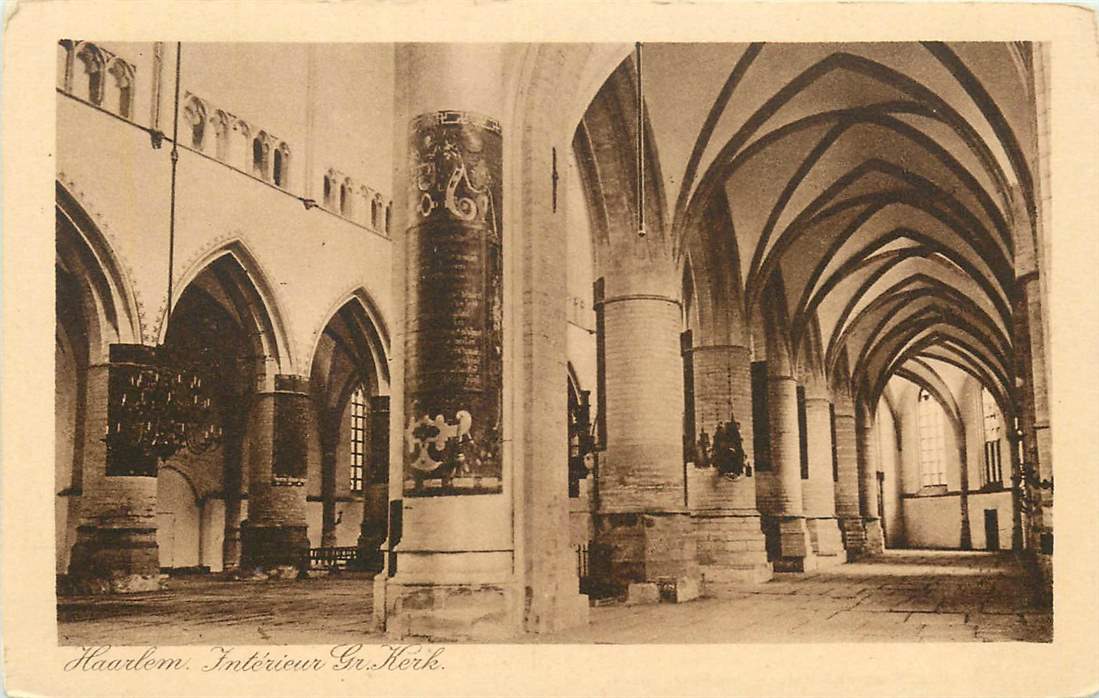 Haarlem Interieur Kerk