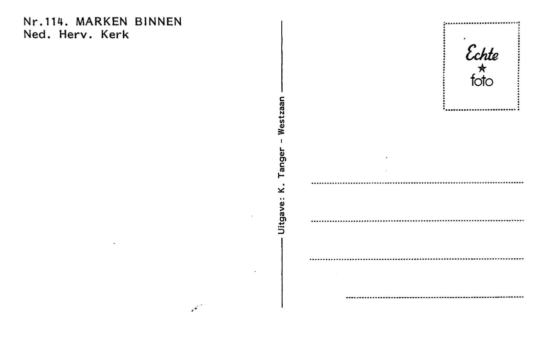 Marken Binnen Kerk