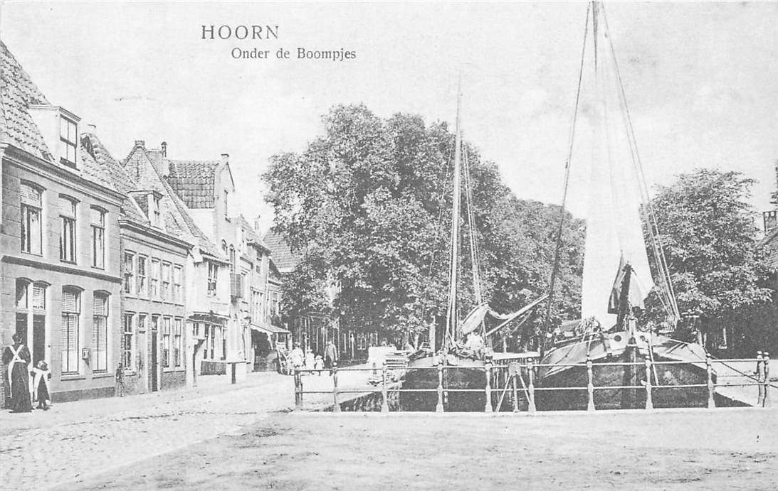 Hoorn  Onde de Boompjes reprint