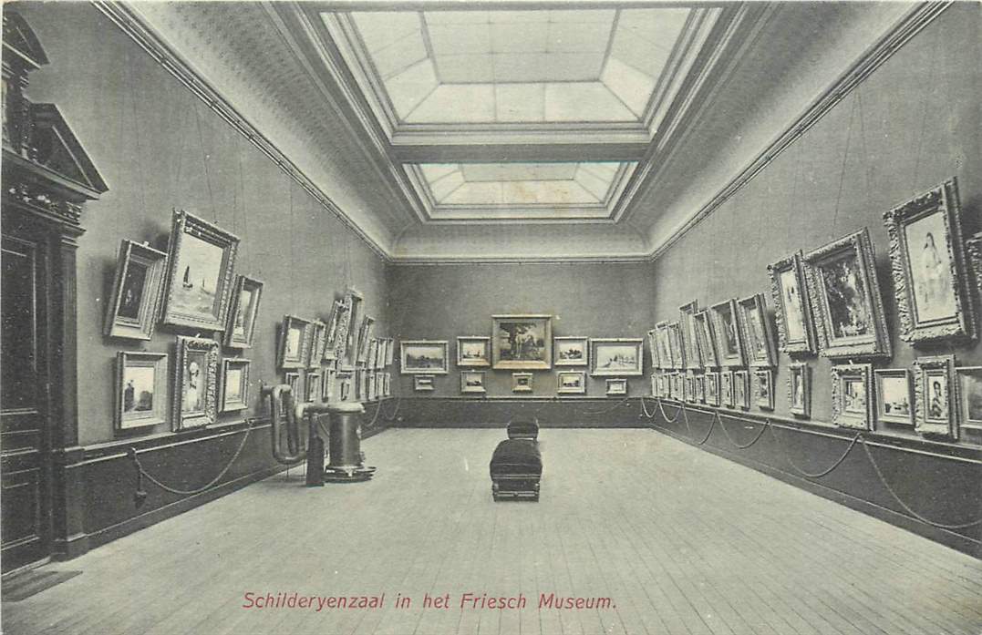 Schilderyenzaal in het Friesch Museum