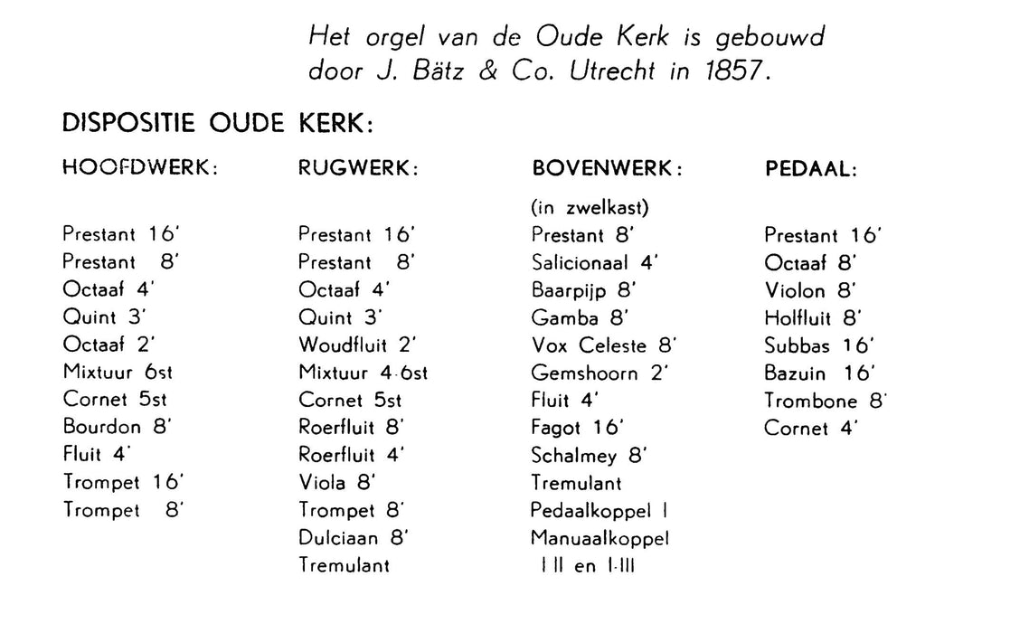 Utrecht Oude Kerk