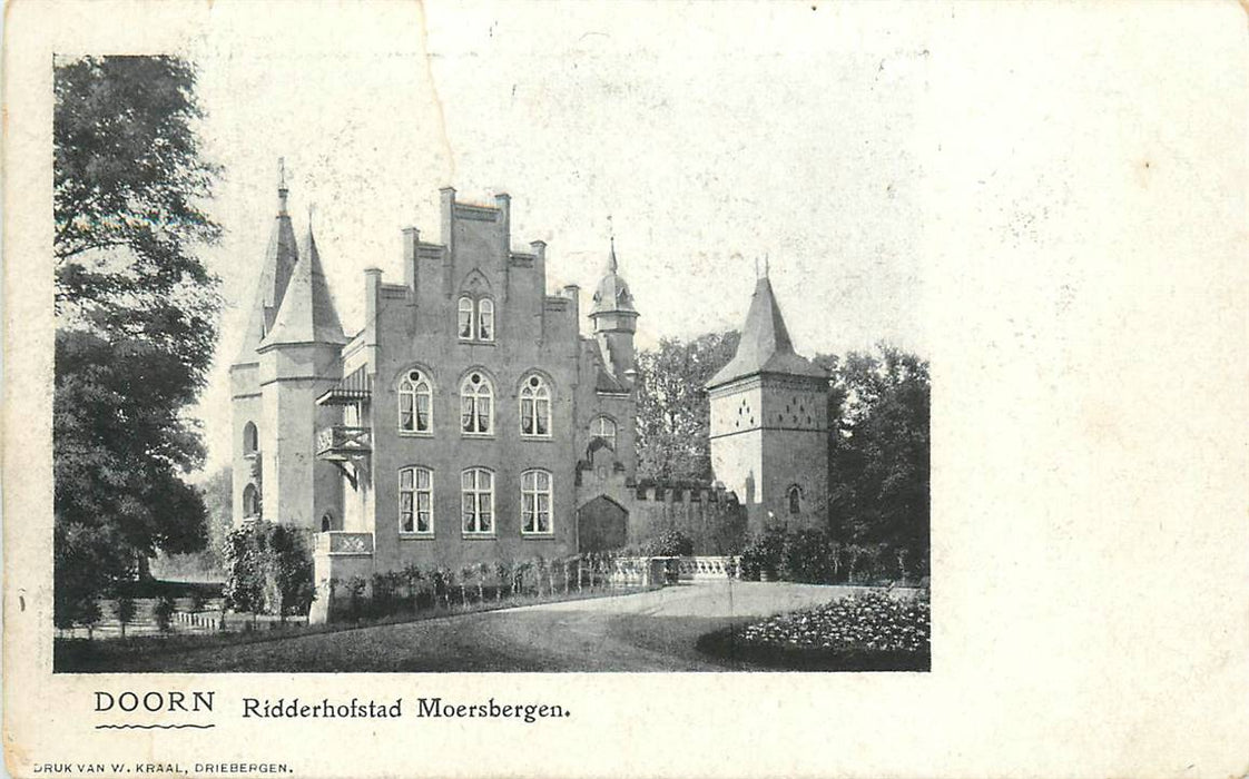 Doorn Ridderhofstad Moersbergen