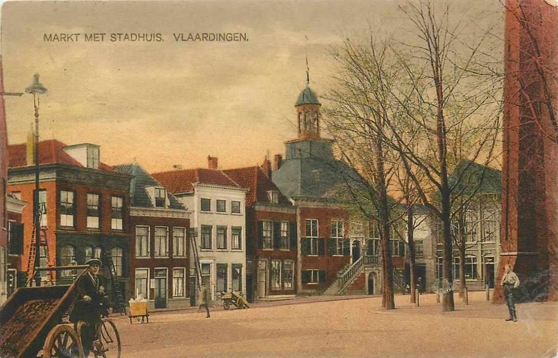 Vlaardingen Markt met Stadhuis