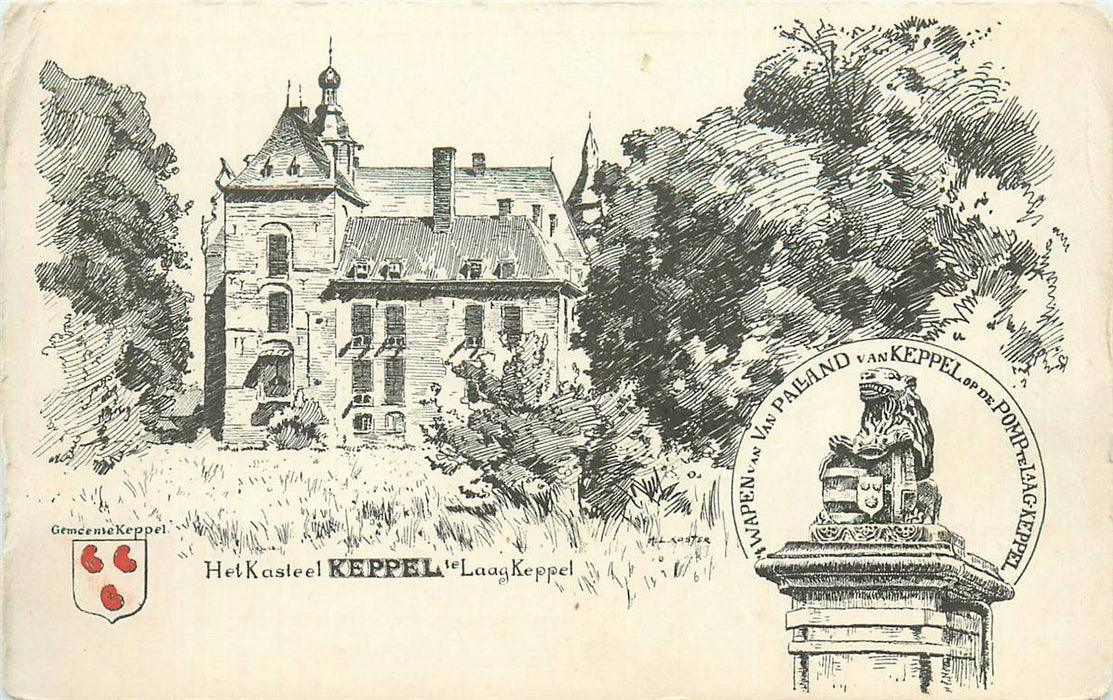 Laag-Keppel Het Kasteel Kappel