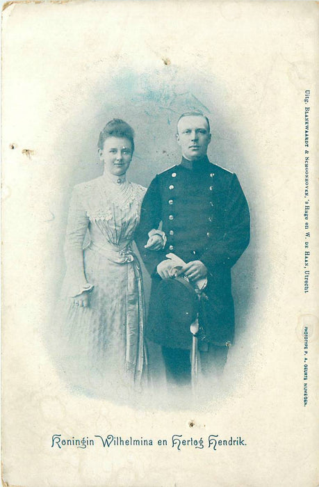 Nederland Koningin Wilhelmina en Hertog Hendrik