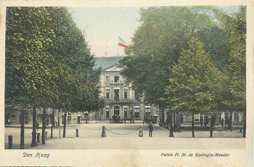 Den Haag Paleis HM de Koningin Moeder