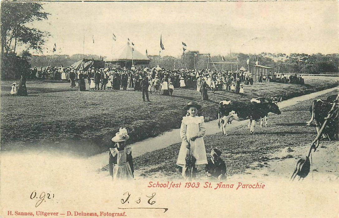 St.-Annaparochie Schoolfest 1903