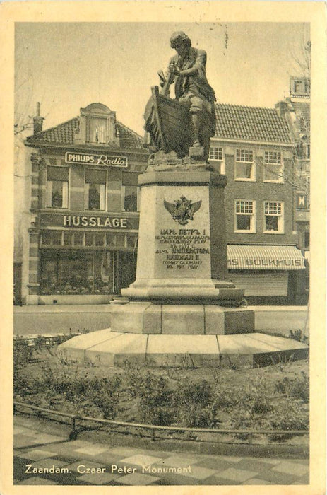 Zaandam Czaar Peter Monument