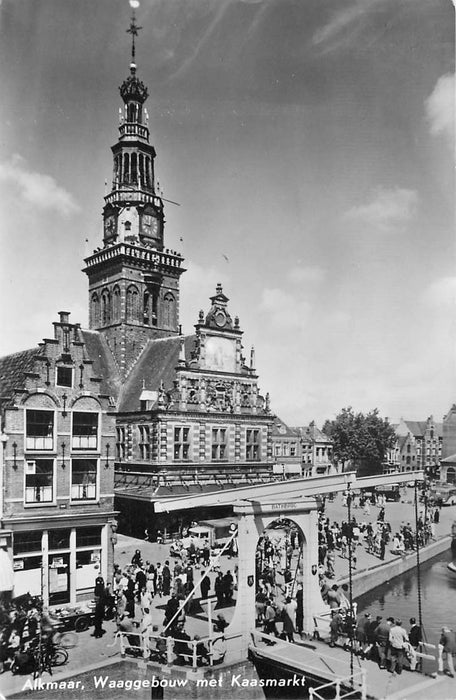 Alkmaar Waaggebouw met Kaasmarkt