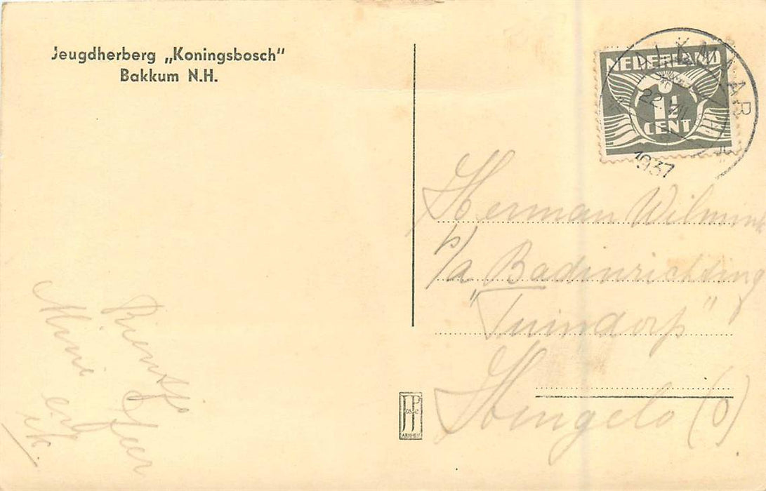 Bakkum Jeugdherberg Koningsbosch