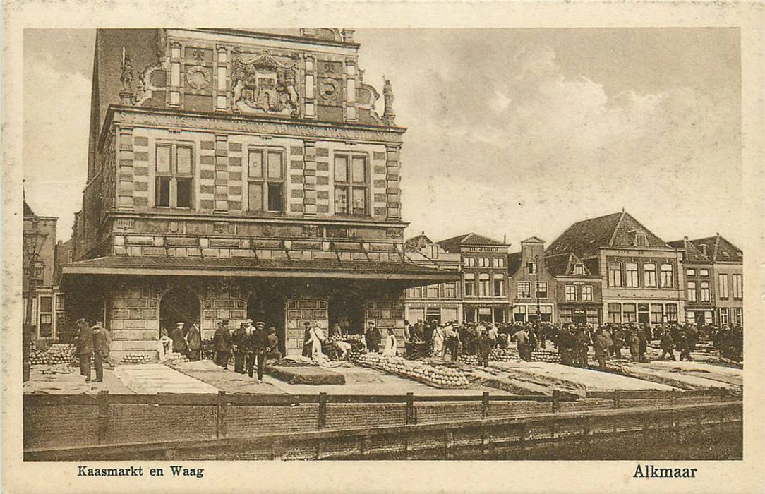 Alkmaar Kaasmarkt en Waag