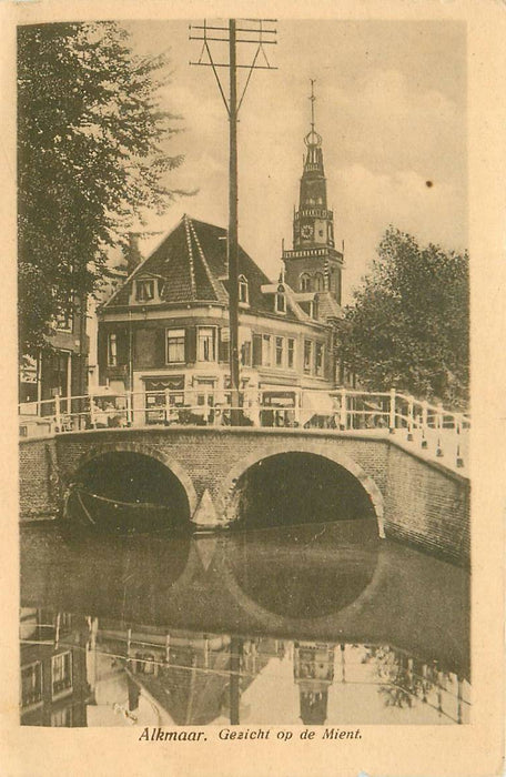 Alkmaar Gezicht op de Mient