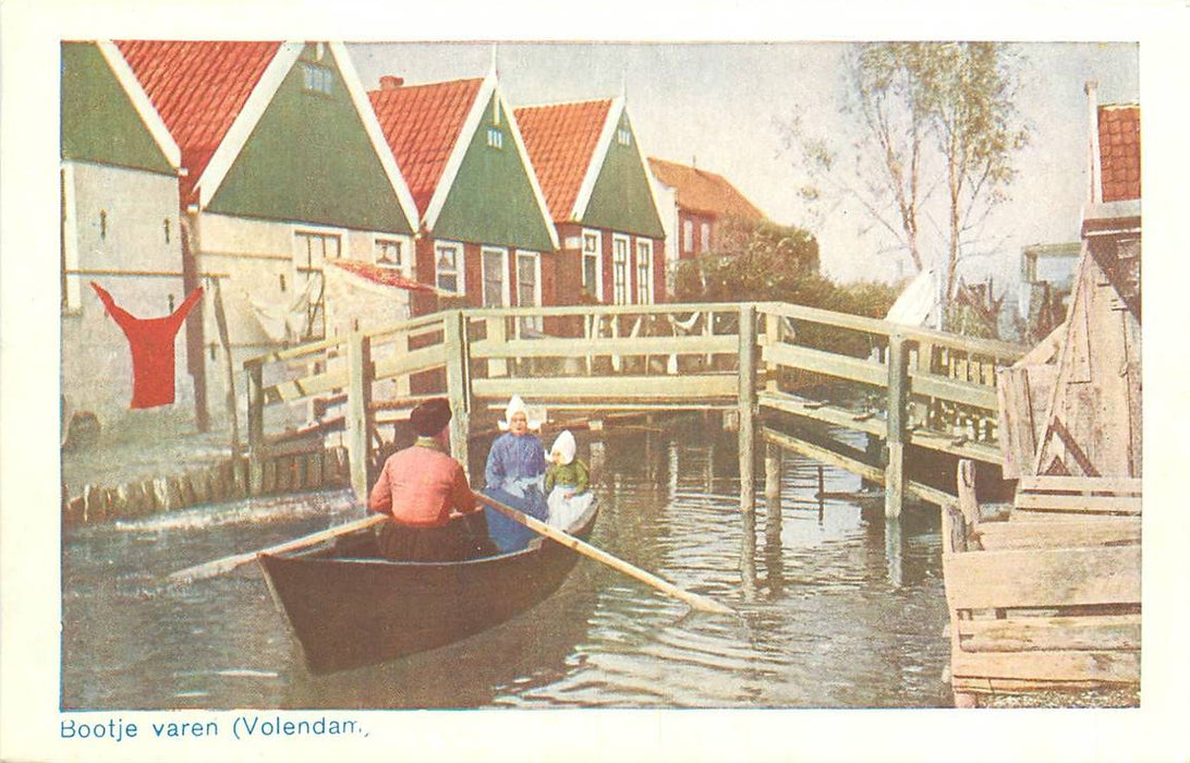 Volendam Bootje varen