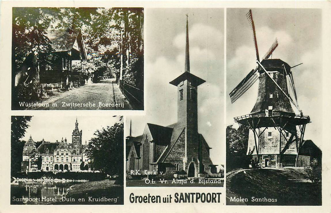 Santpoort-Noord Groeten uit