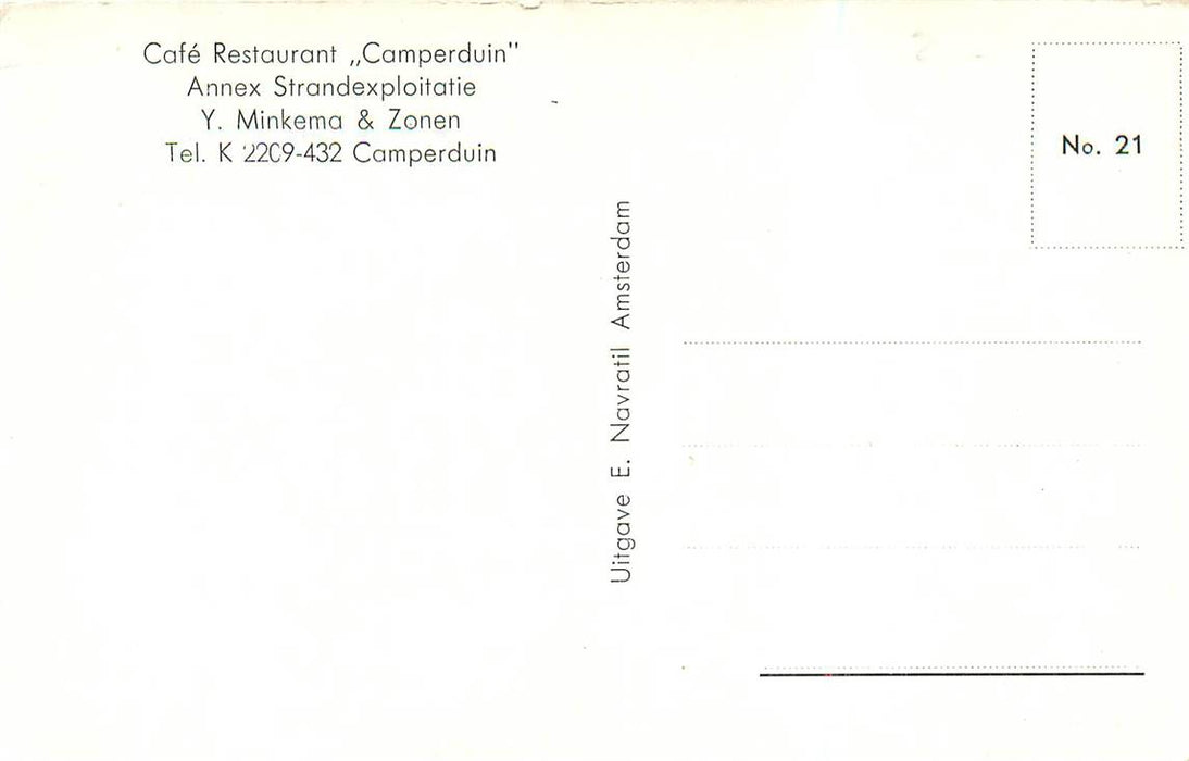 Nederland Uitzicht op Zee