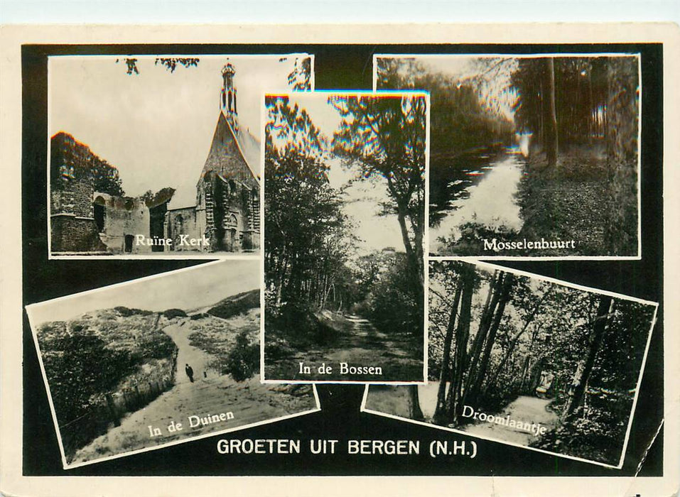 Bergen (NH) Groeten uit