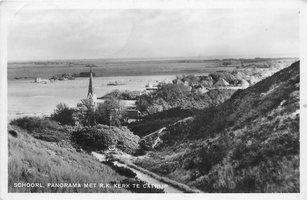 Schoorl Panorama met Kerk