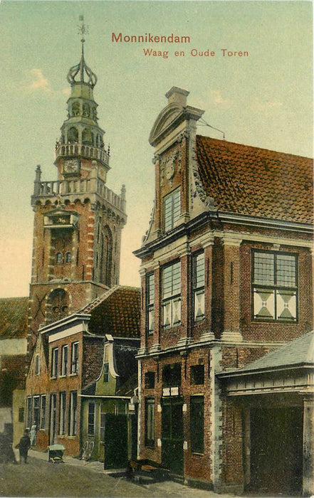 Monnickendam Waag en oude Toren