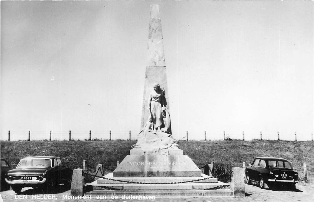 Den Helder Monument aan de buitenhaven