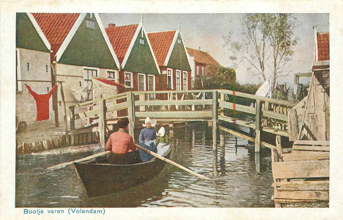 Volendam Bootje varen