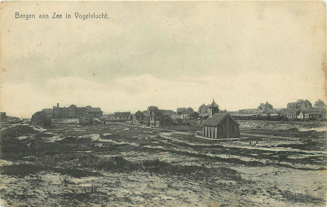 Bergen aan Zee in Vogelvlucht