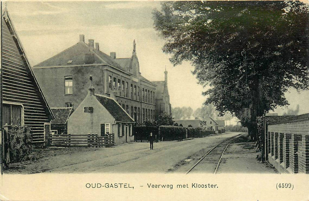 Oud Gastel Veerweg met Klooster