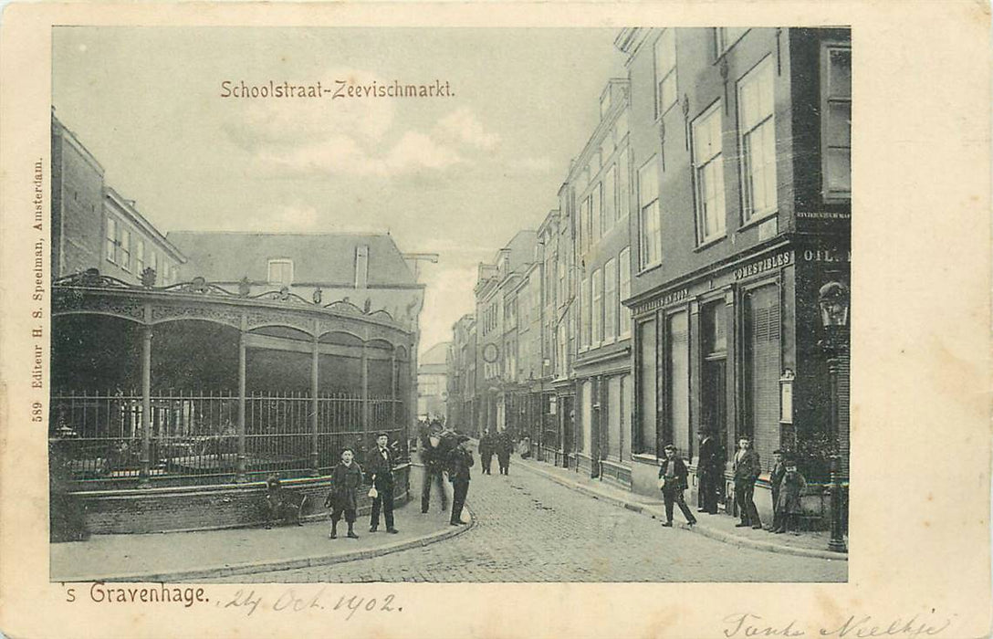 Den Haag Schoolstraat Zeevischmarkt