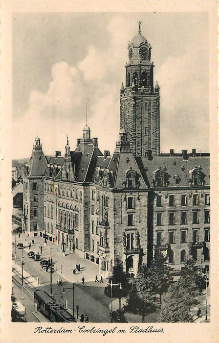 Rotterdam Coolsingel m Stadhuis