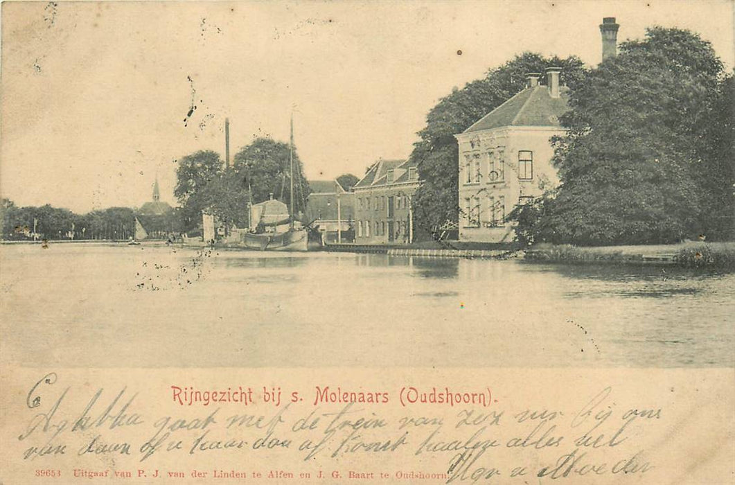 Alphen ad Rijn Rijngezicht bij s Molenaars