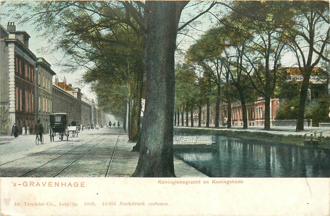 Den Haag Koninginnegracht en Koningskade