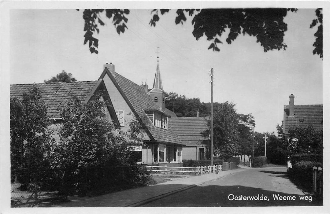 Oosterwolde Weeme weg