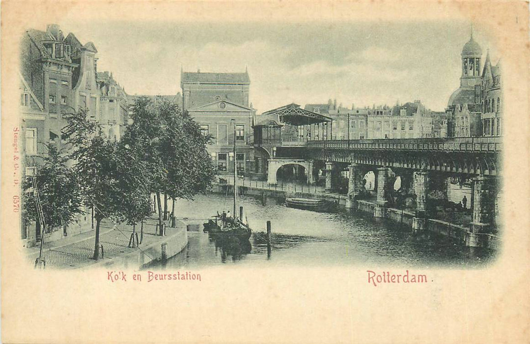 Rotterdam Kolk en Beursstation