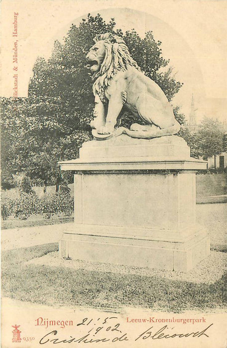 Nijmegen Leeuw Kronenburgerpark