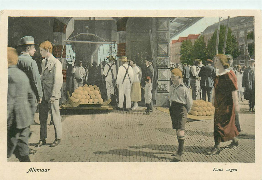 Alkmaar Kaas wegen