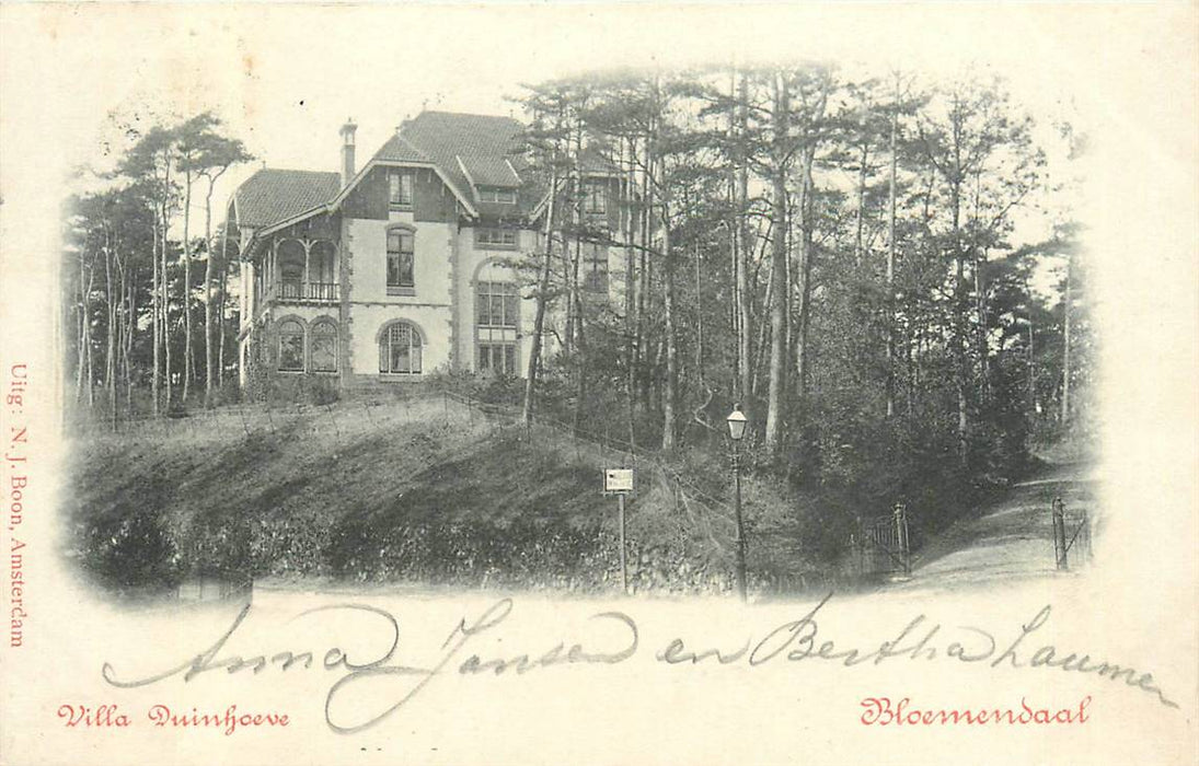 Bloemendaal Villa Duinhoeve