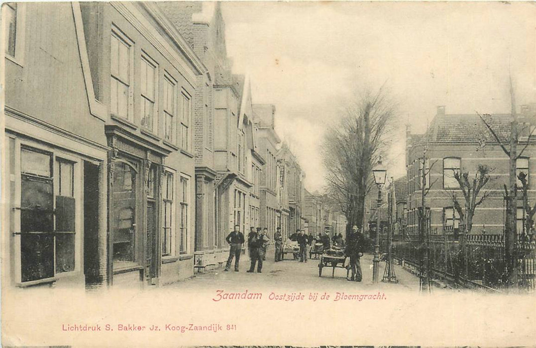 Zaandam Oostzijde bij de Bloemgracht