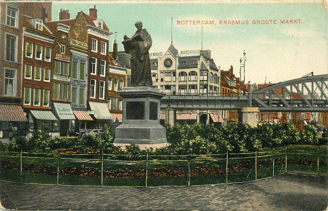 Rotterdam Erasmus Groote Markt