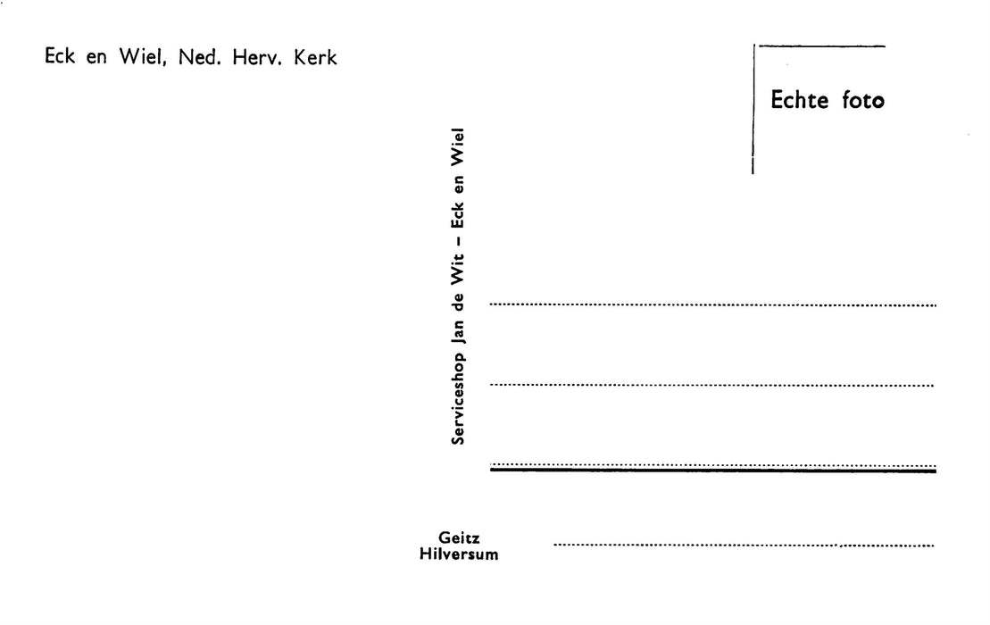 Eck en Wiel Kerk